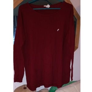 Red Long Sleeve Shirt
